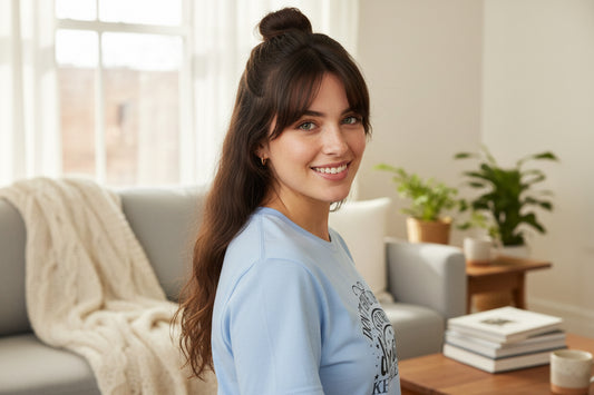 T-Shirt — "Don't Give Up On Your Dreams, Keep Sleeping" Funny Sleepy Quote Tee