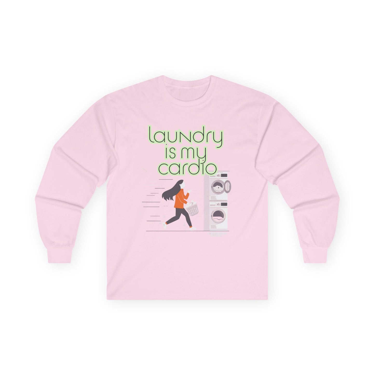 Laundry Is My Cardio Long Sleeve Tee